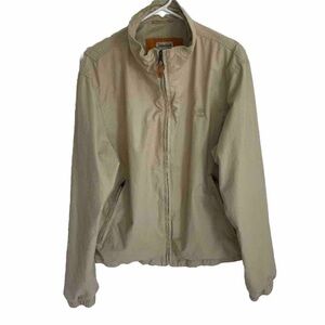 Men’s Timberland Full Zip Tan Jacket Size Large